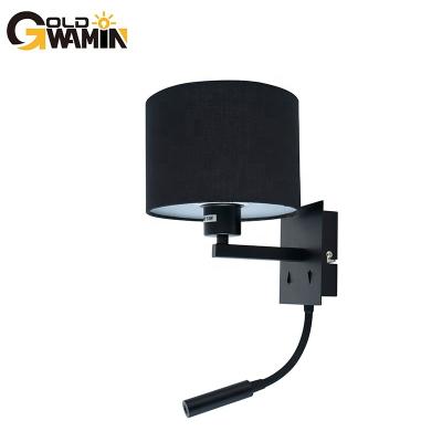 China Modern Hot selling modern style indoor led wall lamp for bedroom or hotel usage for sale