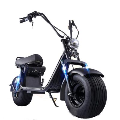 China 2 Wheels 60v 12/20ah 2000w 2500w 3000w Lithium Battery Fat Tire Motorcycle Electric Scooter Citycoco For Adults 185 X 70 X 110CM for sale