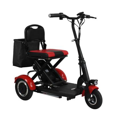 China 3 Wheels Unisex Electric Lightweight Smart Portable For Elderly Mobility Scooters for sale