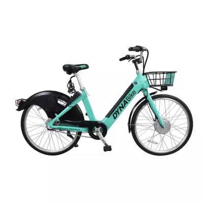 China Aluminum Alloy GPS Electric Bicycles Anti Thief Sharing 26inch 2 Wheel Ebike Rear Tail Light Electric Bikes Customemized for sale