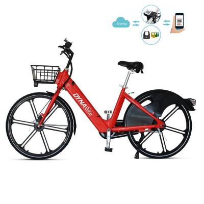 China Custom Aluminum Alloy Charging Station Iot Gps API Rental Public Dock Pedal E-Bike Share System E Bikes Sharing Electric Bicycle for sale