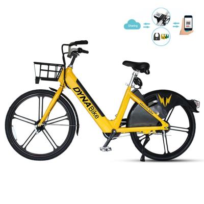 China 2021 Aluminum Alloy Long Drive Distance Sharing System Electric Bike Sharing Bicycle for sale