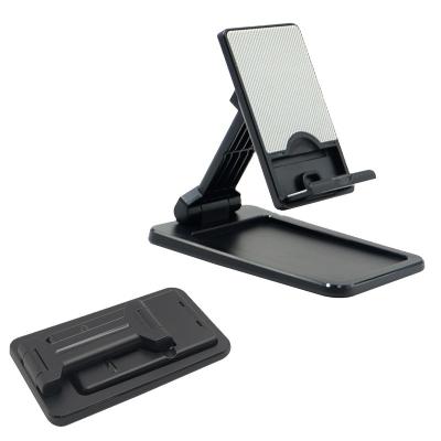 China ABS Mobile Phone Holder, Foldable Mobile Phone and Tablet Holder, Folding Dual Cell Phone Holder Stand Phone Holder for sale