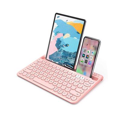 China New Products New Products BT Tablet PC Wireless Cute Portable Notebook Keyboard External Multi Keyboard for sale