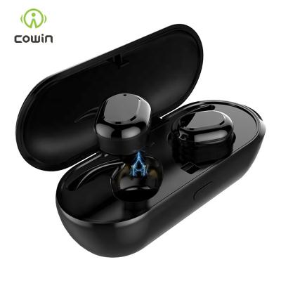 China High Quality Comfortable Wearing IPX5 Bluetooth Mini Wireless Earbuds With Charger Touch Control Box for sale