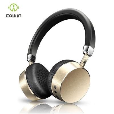 China Competitive Price Rose Gold Stereo Handsfree Headband Headphones With Microphone for sale