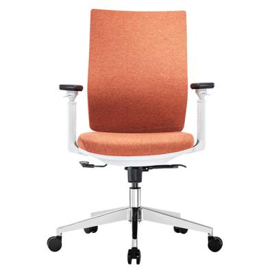 China (Size) 2022 new arrival office swivel chair fabric back office adjustable plastic chairs for women, posture corrector desk chair for sale