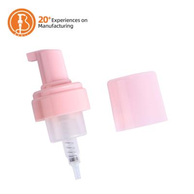 China Bottles Custom Facial Vacuum Hand Soap Foaming Pump Liquid Soap Dispenser BAOLI Wash Detergent Foaming Pump for sale