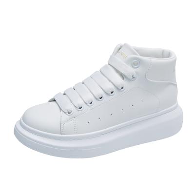 China CUSHIONING New Arrival Fashion Height Increasing White Shoes 2021 For Women for sale