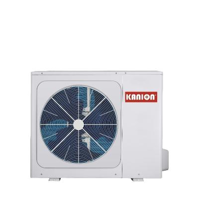 China Outdoor 4 kilowatt capacity air source heat pump monoblock R32 heat pump water inverter air to water heater for sale