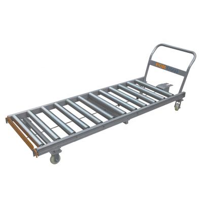 China Tools Handheld transport cars roller platform trolleys Heavy Duty Loading Industrial Trolleys for sale