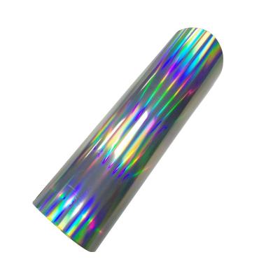 China Wholesale Premium Garment Quality Holographic Heat Transfer Vinyl For Garment Logos Hologram Transfer Vinyl for sale