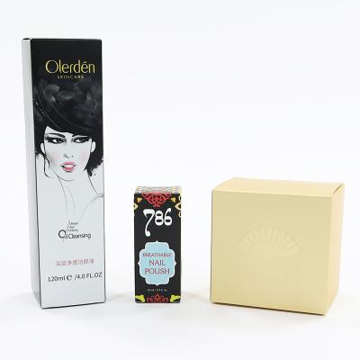 China Disposable Custom Logo White Cardboard Paper Box For Skin Care Cosmetics Packaging Eco Friendly Packaging Box Lipsticks Paper Box for sale