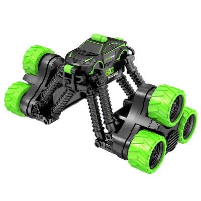 China Telescopic RC Model 2.4G 6 Wheel Deformation Stunt Car Can Hold and Drive 360 ​​Shakes and Drift RC Car for sale