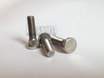 China SUS 316 and A4-80 high strength knurled step special screws for sale