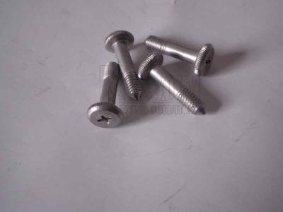 China Stainless steel knurled thumb screws ,special pan head screws with point for sale