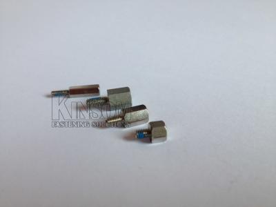 China Special hexagon hollow step rivets nuts standoffs made for machining metal process for sale