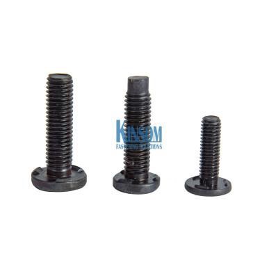 China Flat head with 3 projections point square welding bolts automotive fasteners M6 M8 for sale