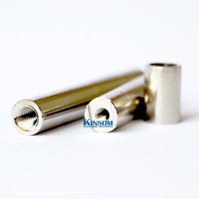 China Metal precision parts copper internal thread special fasteners for sale