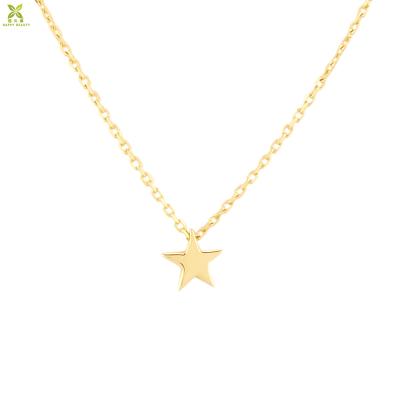 China Office/Career Fashion Jewelry 925 Silver Star Sign Nova Pendant Necklaces for sale