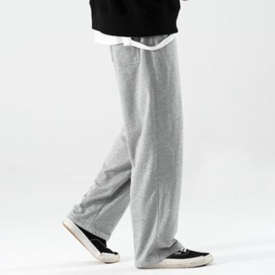 China Anti-wrinkle custom logo made design side wholesale branded sweatpant for men for sale