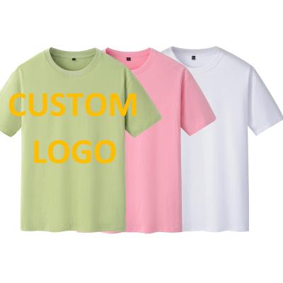 China Wholesale High Quality Cotton Men's Anti-Wrinkle Premium T-shirts 100% Cotton Friendly T-shirts Organic T-shirt for sale