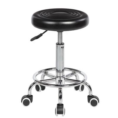 China Eco-friendly Hospital Height-Adjustable Rotational Nurse Stool for sale