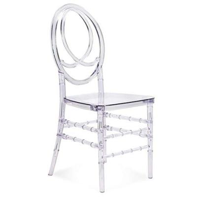 China Nordic Modern Crystal Acrylic Modern Hotel Plastic Chairs for sale