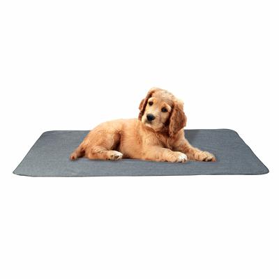 China Sustainable Household Pet Water-absorbent And Non-slip Fleece Pet Moisture Proof Mat for sale