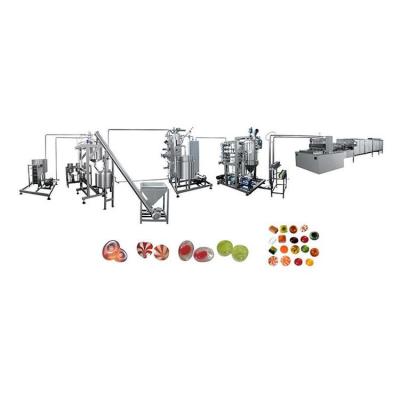 China Hard boiled candy making machine hard candy production line with low price for sale