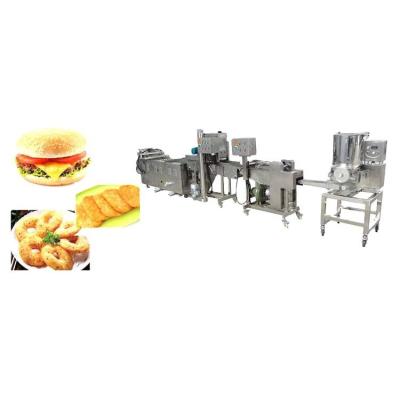 China Chinese manufacturer hamburger patty forming machine hamburger bun production line for sale