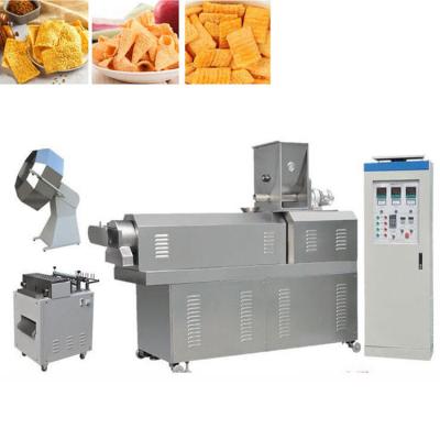 China Corn chip production line Fried tray snack food production line for sale