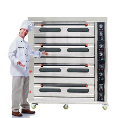 China Electric Commercial Oven For Bakery Gaz Pizza Restaurant Rotesserie Oven for sale