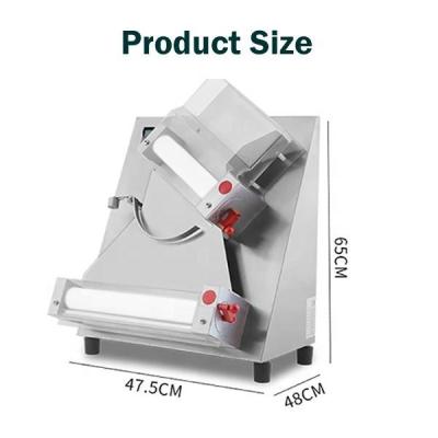 China Pizza Dough Press Machine / Pizza Dough Roller Machine 480*560*700mm for sale