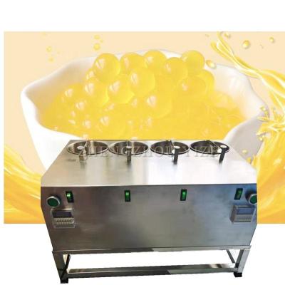 China Brief Introduction of Popping Boba Jelly Ball Making Machine for sale