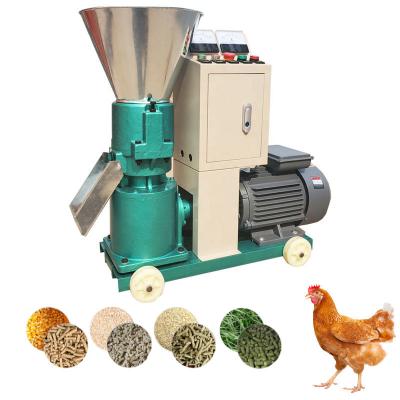 China Feed Processing Machines / Feed Pellet Machines 200KG/H 380V 220V for sale