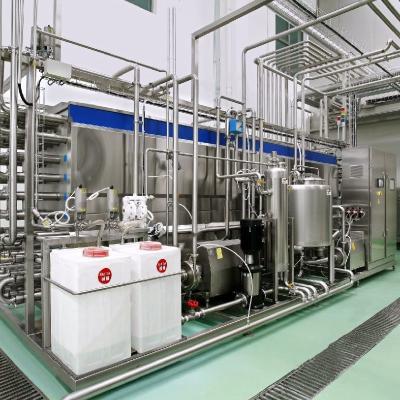 China 500lph Pasteurized Milk Processing Line Bottled Dairy Processing Machines SUS304 / 316L for sale