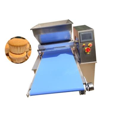 China Automatic cake making sponge cup cake cookies forming making machine for sale