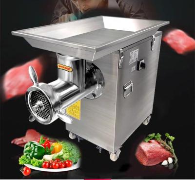 China Global Industrial Meat Processing Machinery Large Fresh Meat Grinder Frozen Meat Chopping Machine for sale