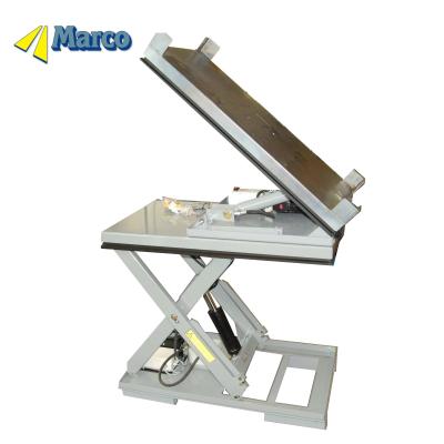 Chine Marco Customsized 40 Degree Tilt Pallet Hydraulic Scissor Lift Table à vendre