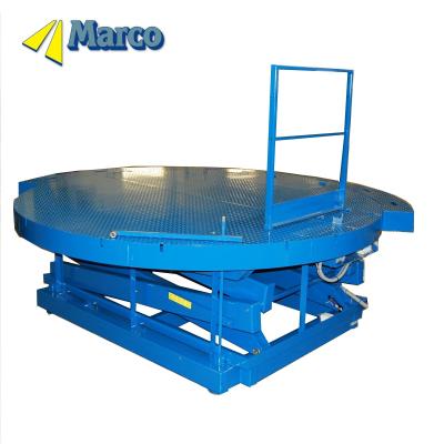 China Customized Hydraulic Scissor Lift Working Platform with Removable Segments for sale