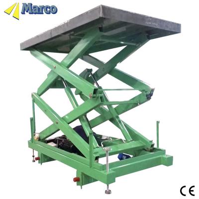 China 2.5-4 Ton Marco High Scissor Lift Table with CE Arrpoved à venda