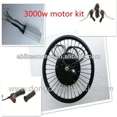 China Newest electric motorcycle 72-96v 3000w conversion kits for sale