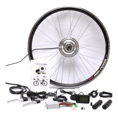 Cina set di biciclette elettriche wuxing a gomma 36V 48v 250W 350W 500W BPM con ingranaggi/kit di biciclette elettriche con ruota posteriore in vendita