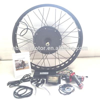 China 2019 new design fat tire bike beach snow bike kits for sale