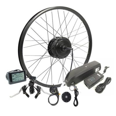 China 48V 2000W Brushless Gearless Hub Motor/Electric Fat Bike DIY Conversion Kits fat ebike rim 26'' for sale