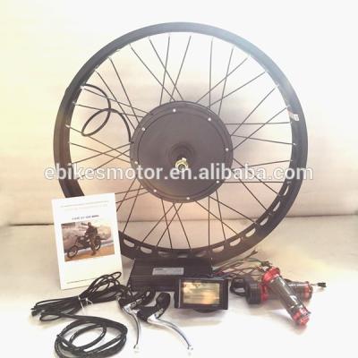 China Intelligent brushless 2kw electric bike motor kit for sale