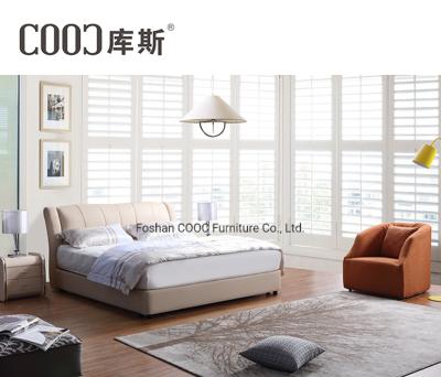 China COOC Home Furniture Fabric Simple Designs Convertible Pictures Of Double Bed Designs With Storage For Bedroom for sale