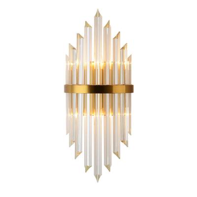 China Modern Contemporary Glass Wall Light E14 LED Lighting Fixtures European Up Down Luxury Wall Lamps for sale