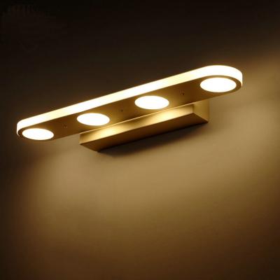 China Hotel 380mm Hotel Bathroom Wall Led Mirror Lamp for sale